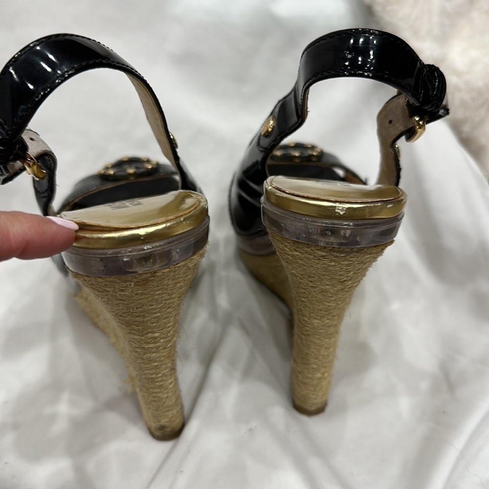MICHAEL Michael Kors Open Toe Wedge Women's Shoes size 7M - Picture 6 of 12